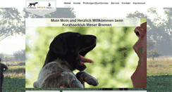 Desktop Screenshot of dk-weser-bremen.de